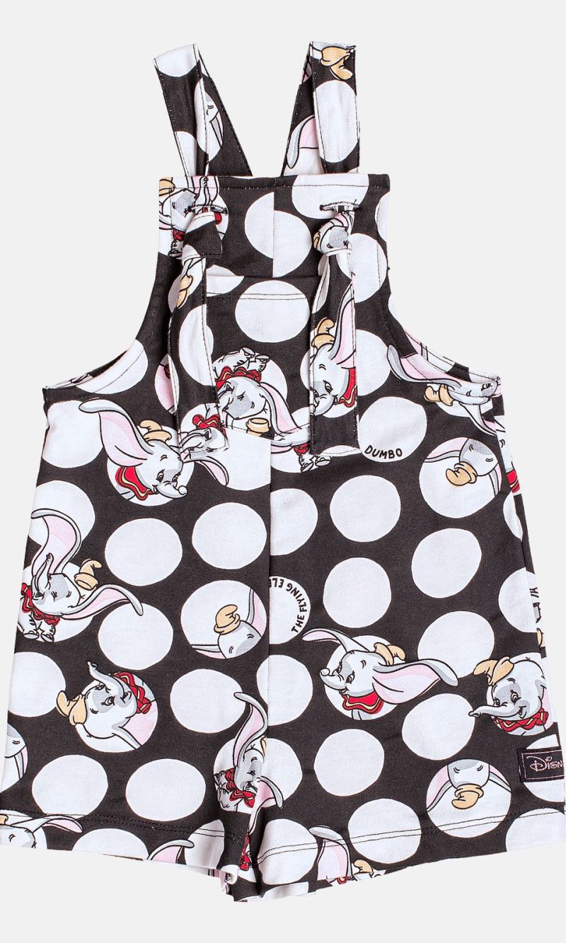 jardineira moletinho dumbo poa