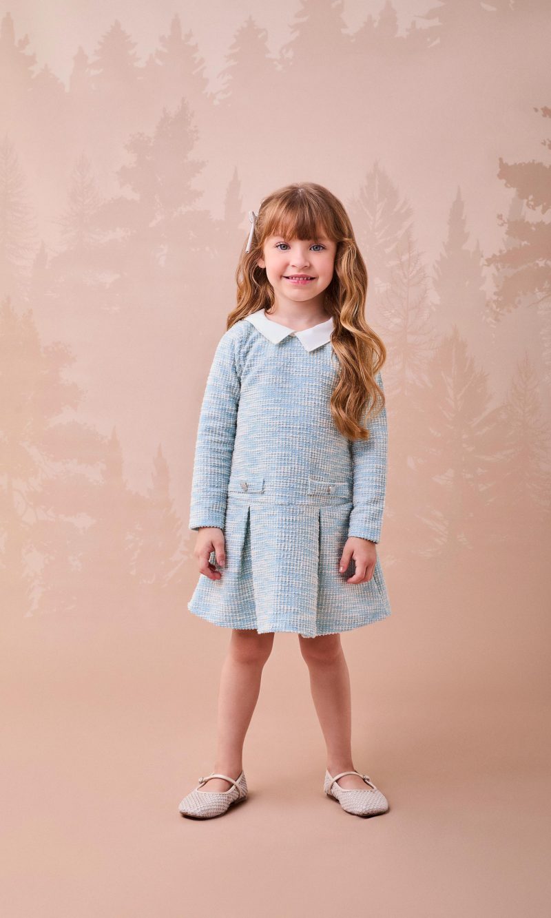 vest ml de tweed com gola az