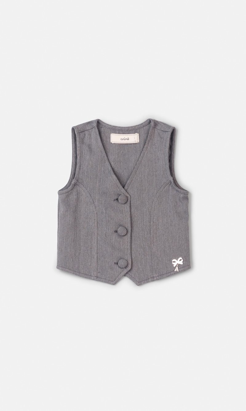 colete com botoes cz chumbo