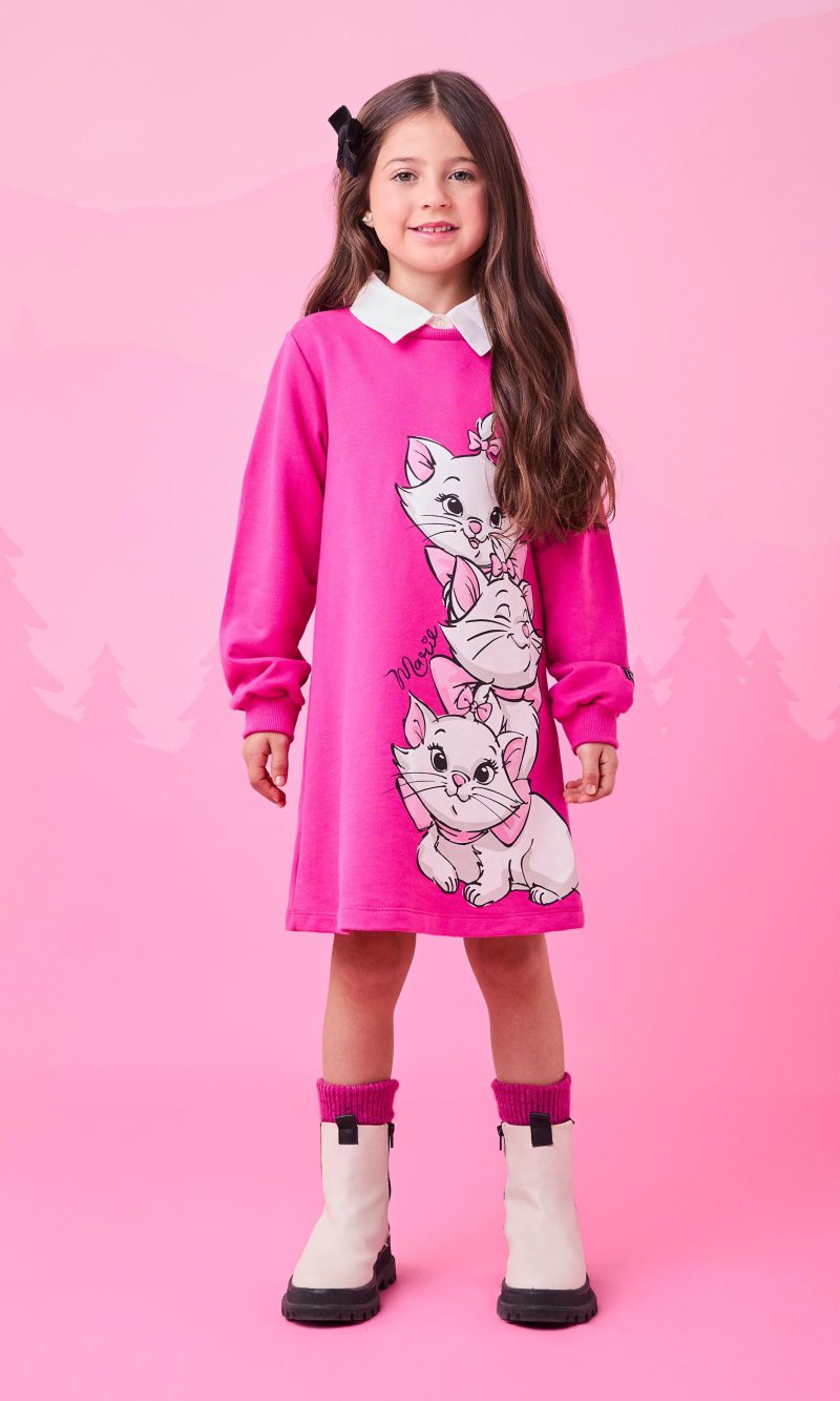 vestido ml gatinhas marie