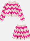 cj casaco h5949 saia h5950 pink