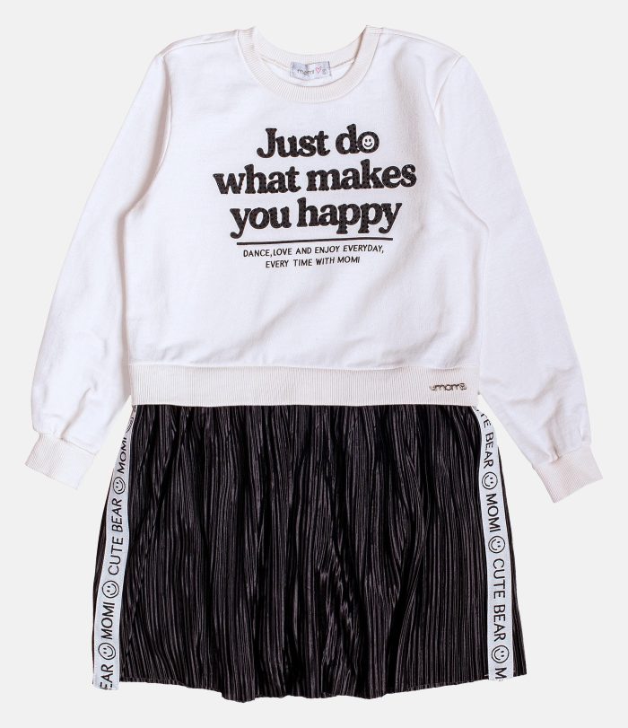 vest ml com saia plissada perola vest ml com saia plissada perola