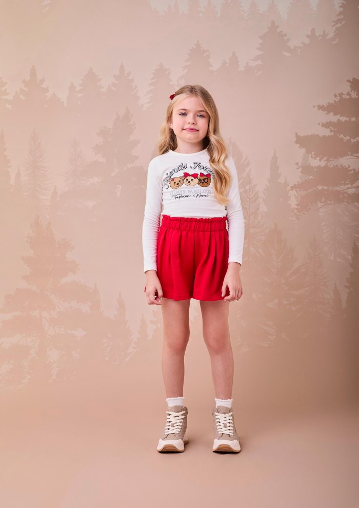 cj ml blusa h5871 shorts h5884 perola