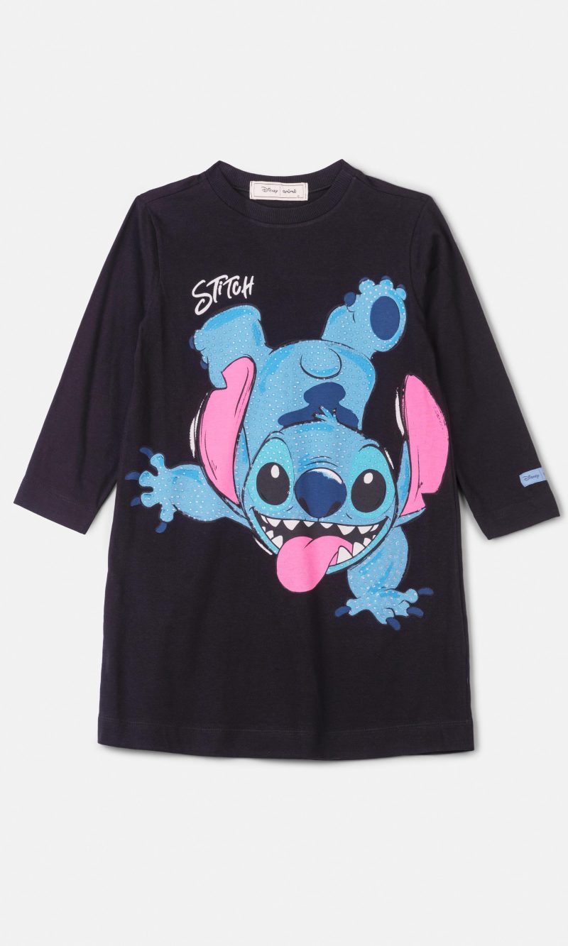t shirt preta do stitch