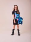 t shirt preta do stitch