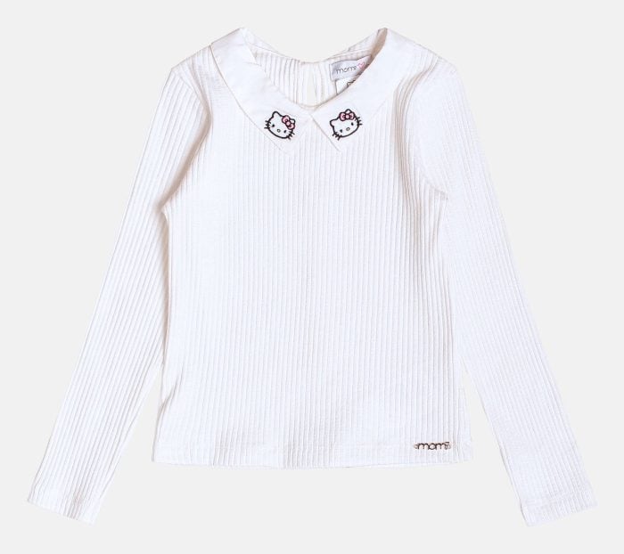blusa ml com gola hello kitty off white blusa ml com gola hello kitty off white