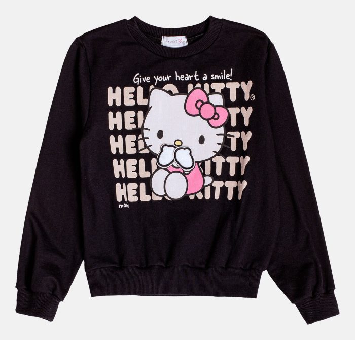 vest ml hello kitty strass preto vest ml hello kitty strass preto