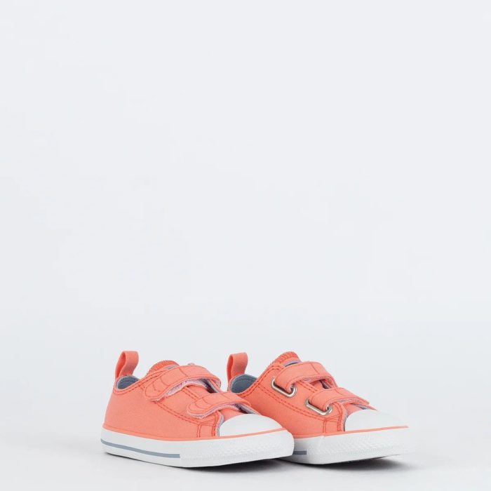 tenis chuck taylor 2v salmao/bco tenis chuck taylor 2v salmao/bco