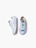 tenis chuck taylor all star branco/azul/branco