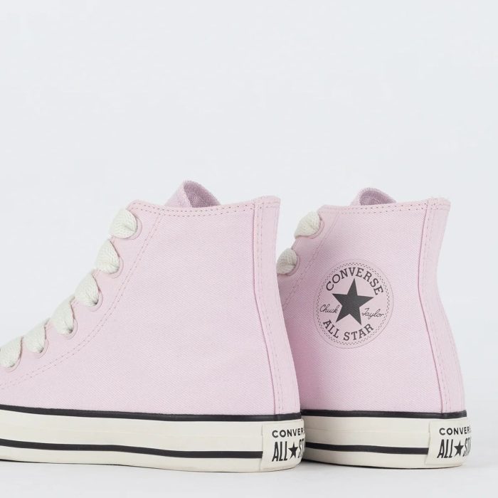 tenis chuck taylor rosa/pto tenis chuck taylor rosa/pto