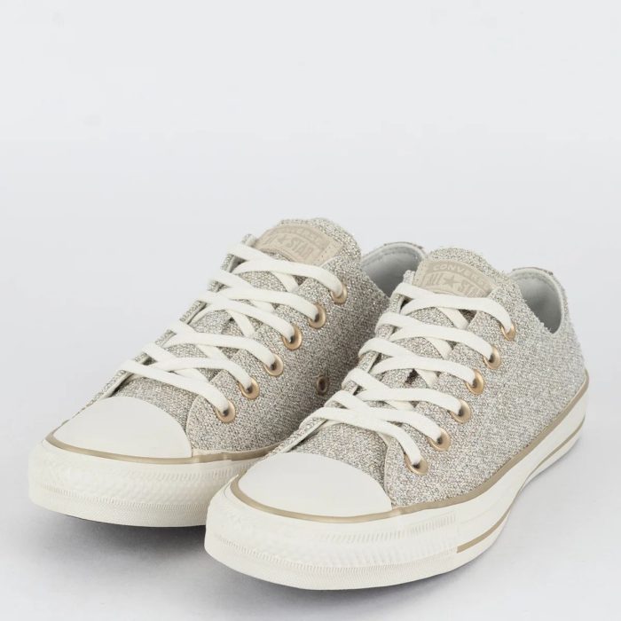 tenis chuck taylor amendoa/dourado tenis chuck taylor amendoa/dourado