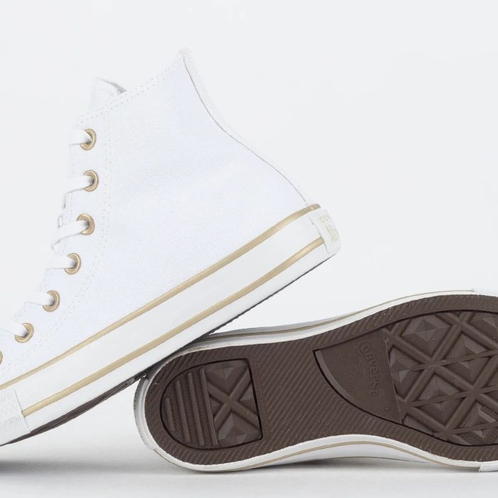 tenis chuck taylor bco/ouro tenis chuck taylor bco/ouro