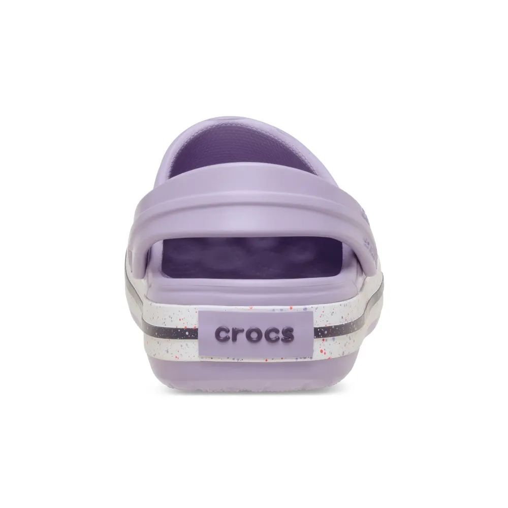 crocband speckled band clog k lavender