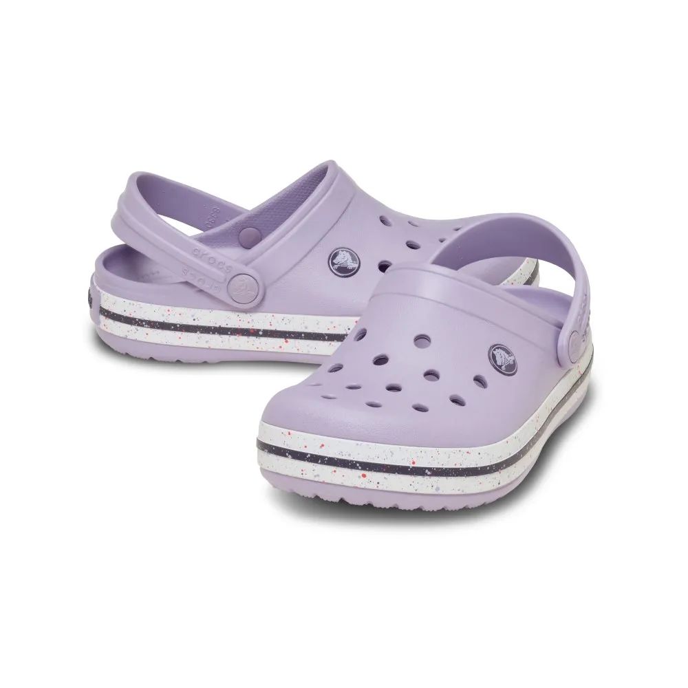 crocband speckled band clog k lavender