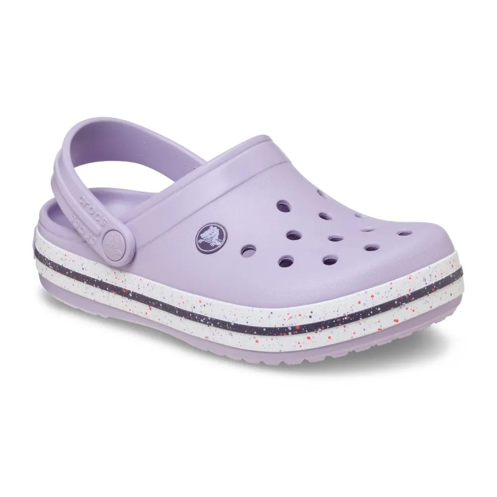 crocband speckled band clog k lavender