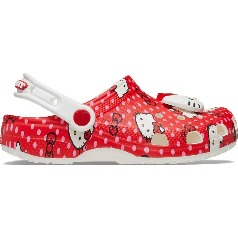 hello kitty red classic clog t multi