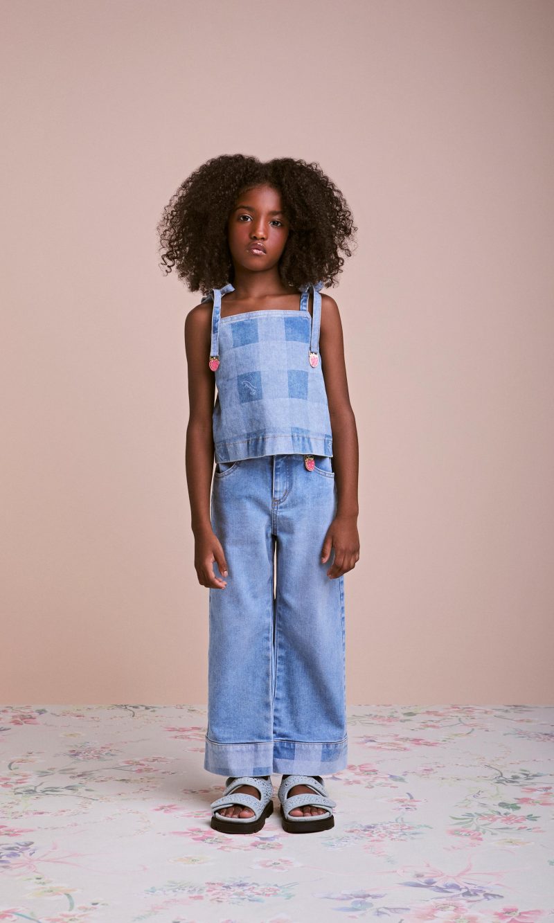 top jeans vichy anime