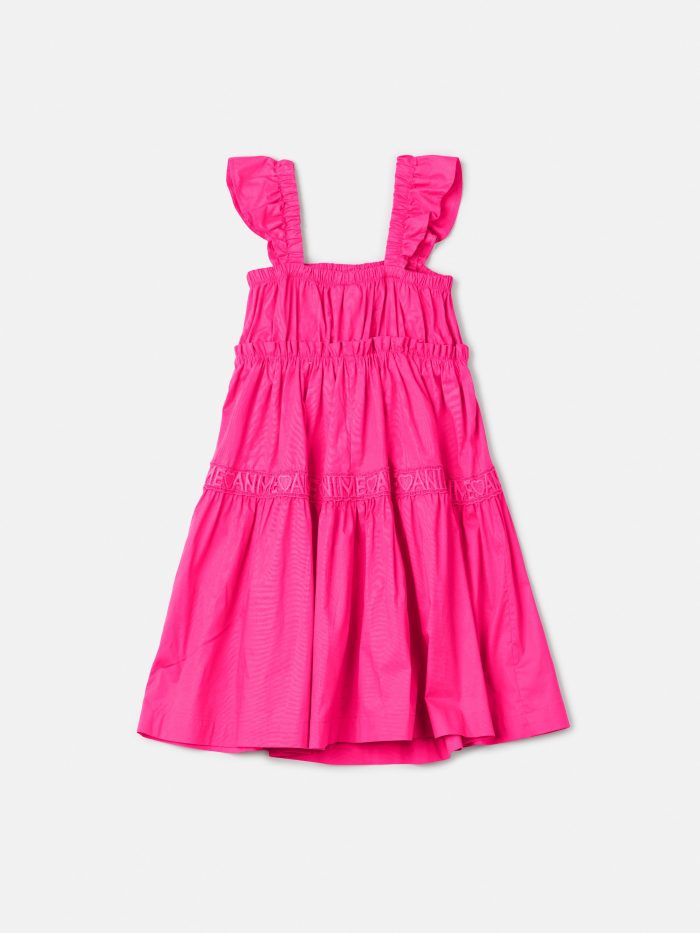 vest com babados pink neon vest com babados pink neon