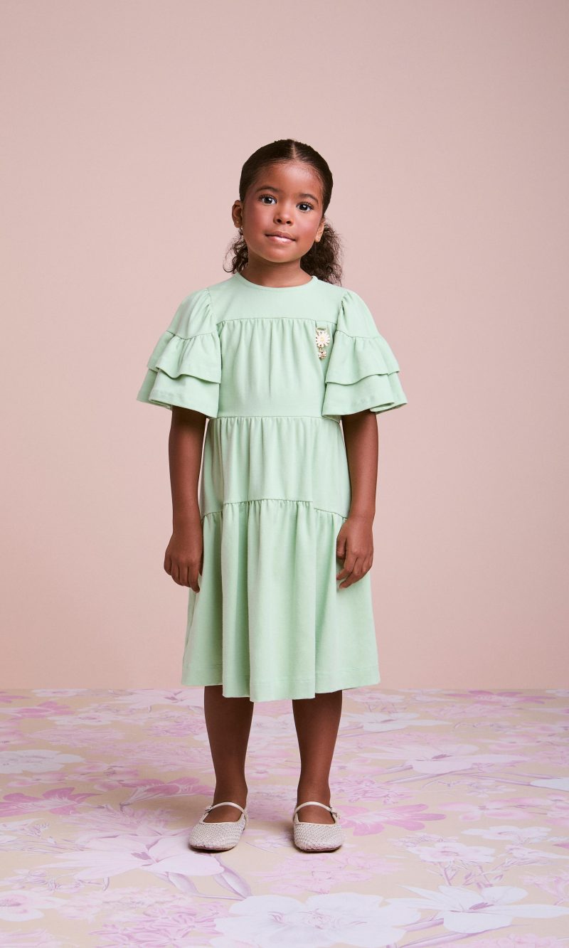 vestido malha vd pistache