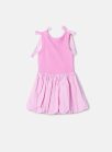 vestido saia balone rosa girly