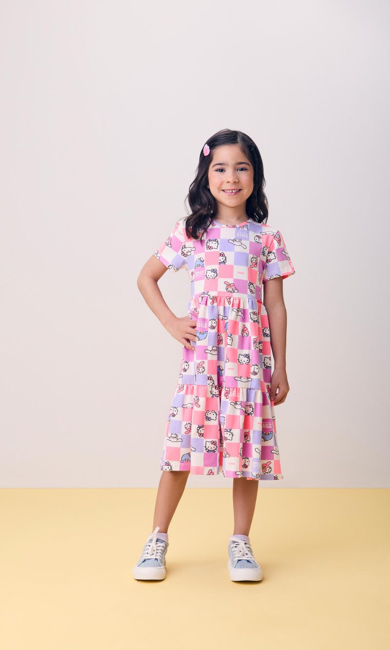 vestido hello kitty friends