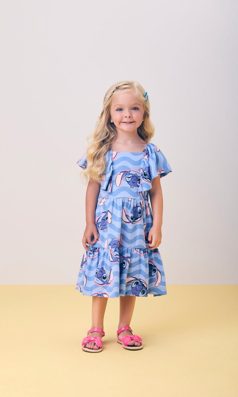 vestido stitch ondas