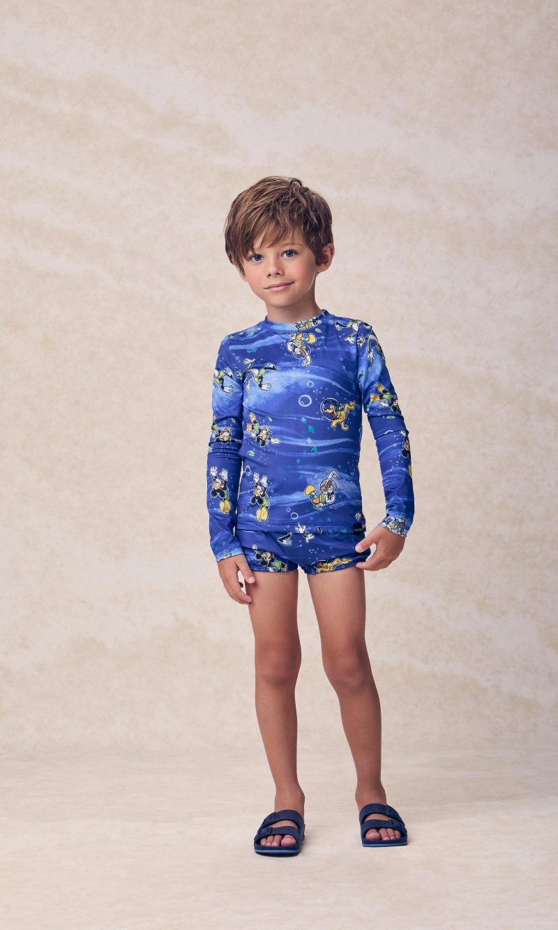 blusa praia disney mickey mergulho