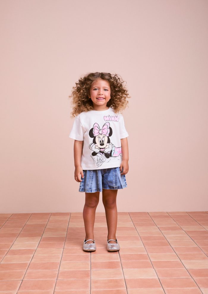 blusa minnie sereia perola