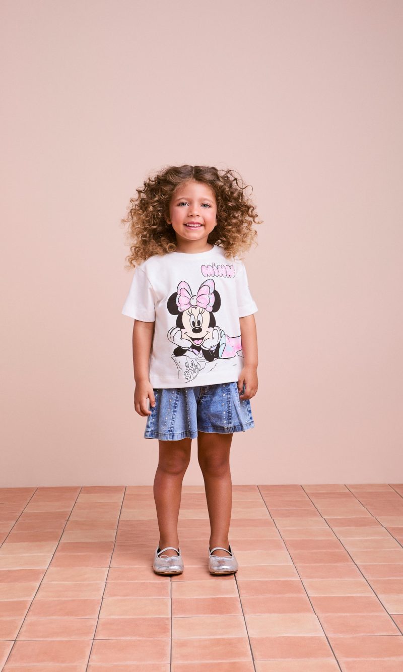 blusa minnie sereia perola