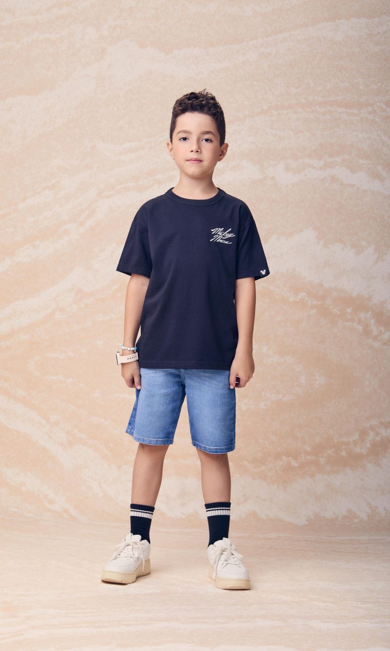 tshirt mickey preto