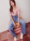 blusa estampa borboletas