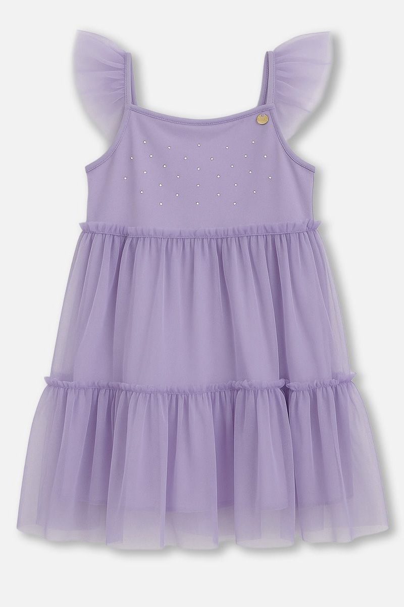 vest com tule lilas lavanda