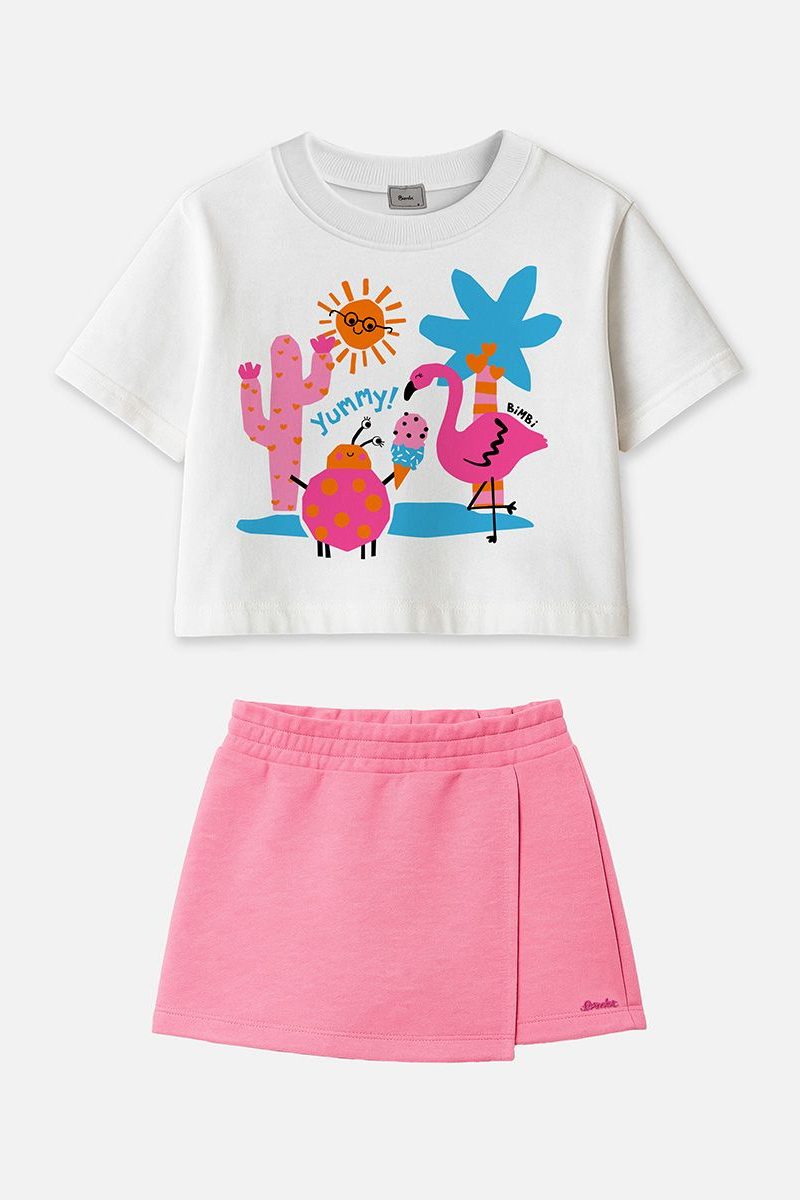 cj tshirt fa090 shorts fa123 perola