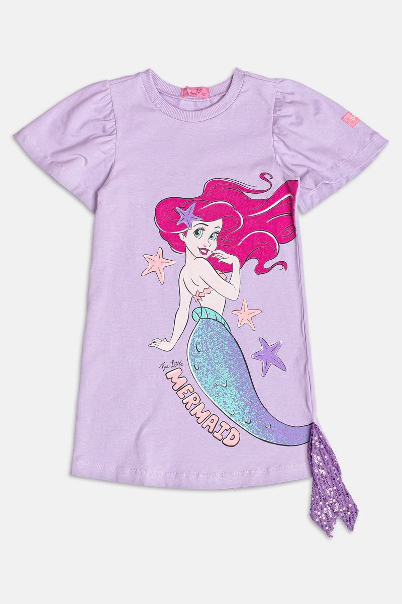 vest pequena sereia lilas lavanda