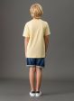 camta logo calvin klein ck amarelo manteiga