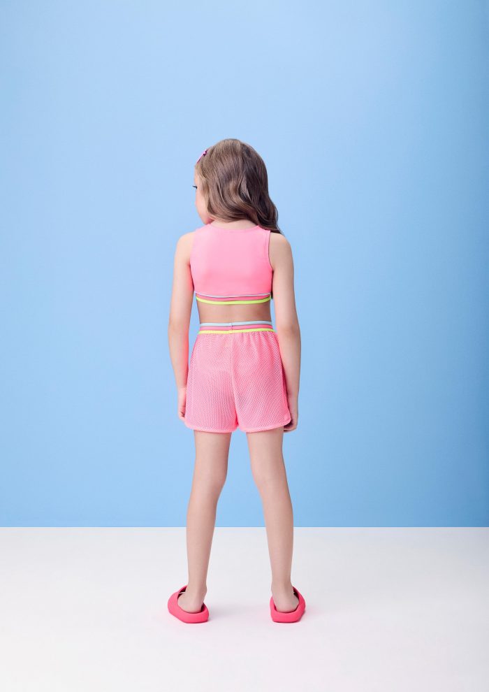 biq elastico listrado rosa fluor biq elastico listrado rosa fluor