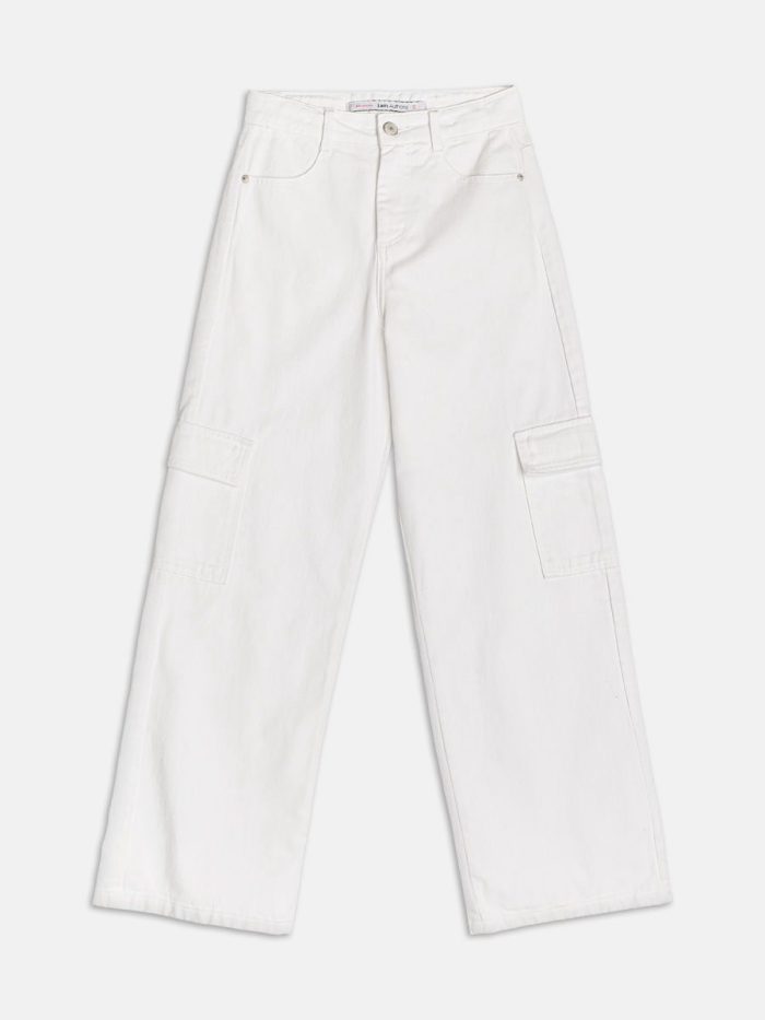 calÇa de sarja wide off white calÇa de sarja wide off white