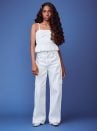 calÇa de sarja wide off white