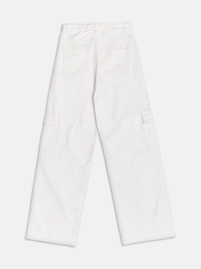 calÇa de sarja wide off white calÇa de sarja wide off white