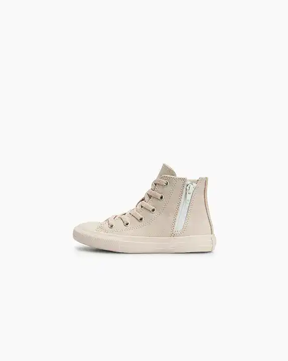 tenis chuck taylor side zip rs creme