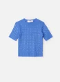 blusa essentials com strass