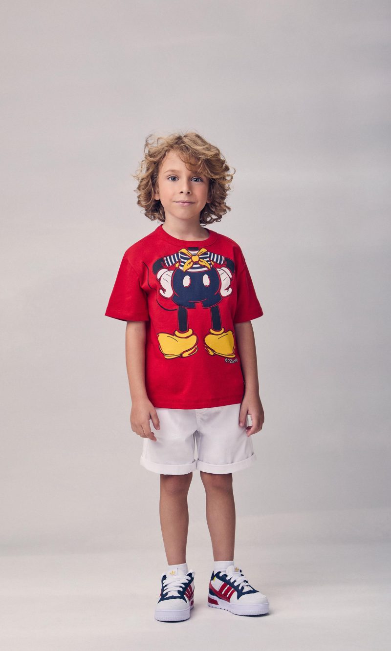 tshirt do mickey vermelha