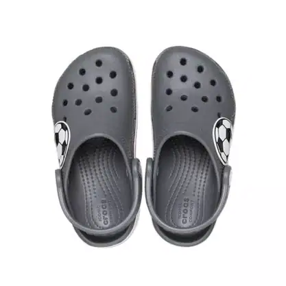 classic soccer band clog t slate grey