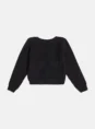 casaco de tricot com bolso pto h6945