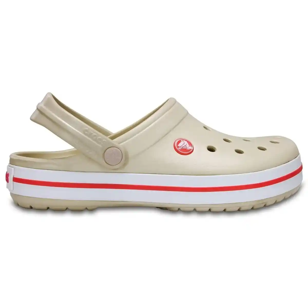 crocs crocband clog adulto stucco melon, 43